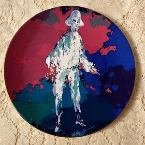 Leroy Neiman "Pierrot" Limited Edition Plate 1975 Numbered Royal Doulton Plate